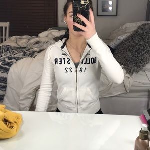 Hollister zip up hoodie